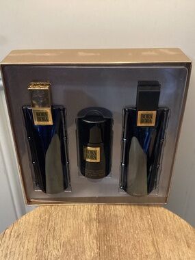 Men’s Claiborne Bora Bora 3 piece Fragrance Gift Set Cologne Spray After Shave